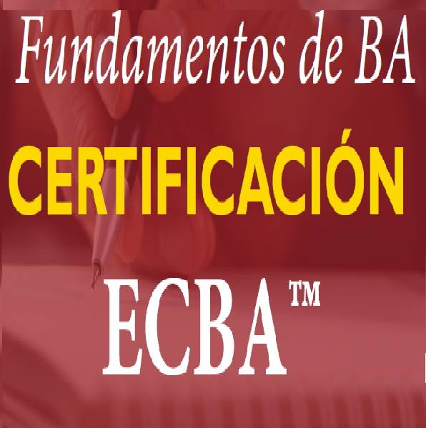 Fundamentos de BA - Certificación ECBA (En línea)